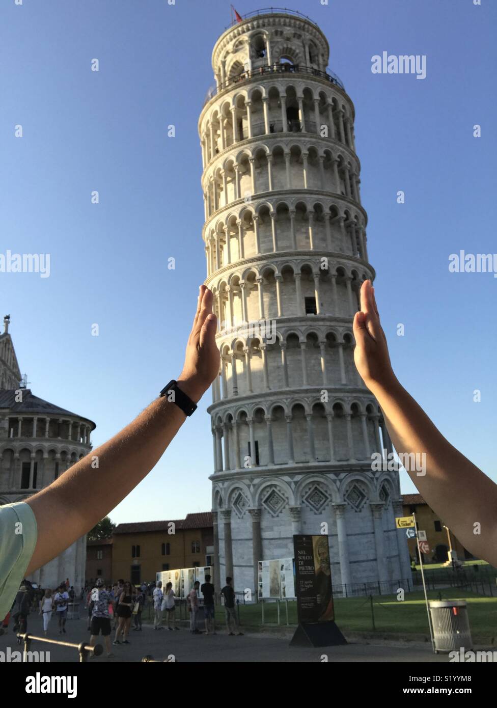 Pisa tower Stock Photo