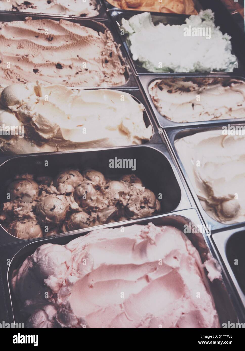 Hipster gelato - Smartphone Captured Stock Image