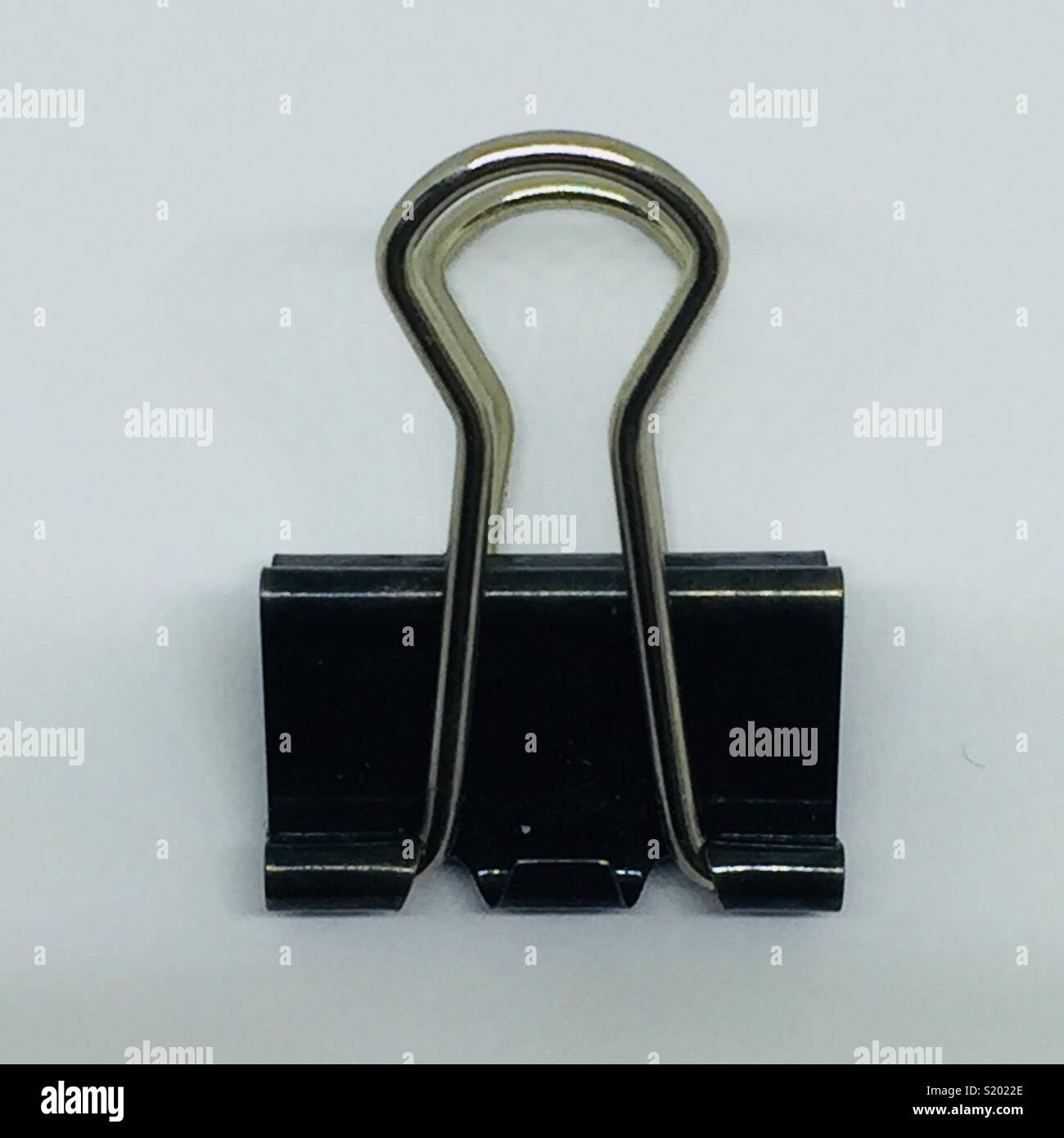 Black paper clip Stock Photo Alamy