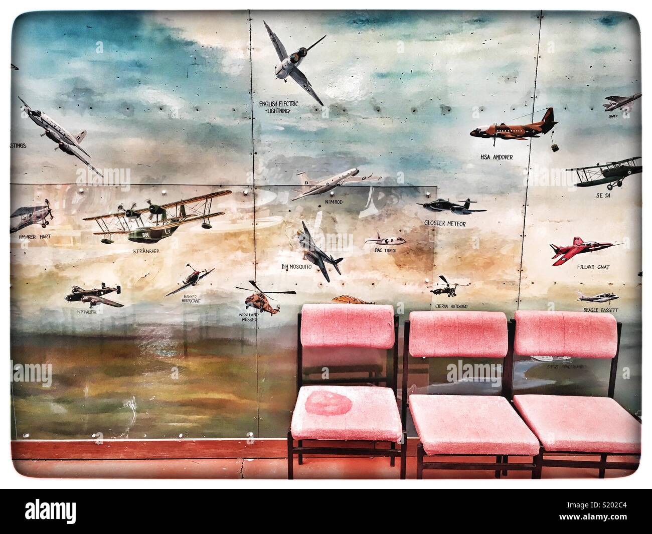 Aviation museum - Smartphone Captured Stock Image