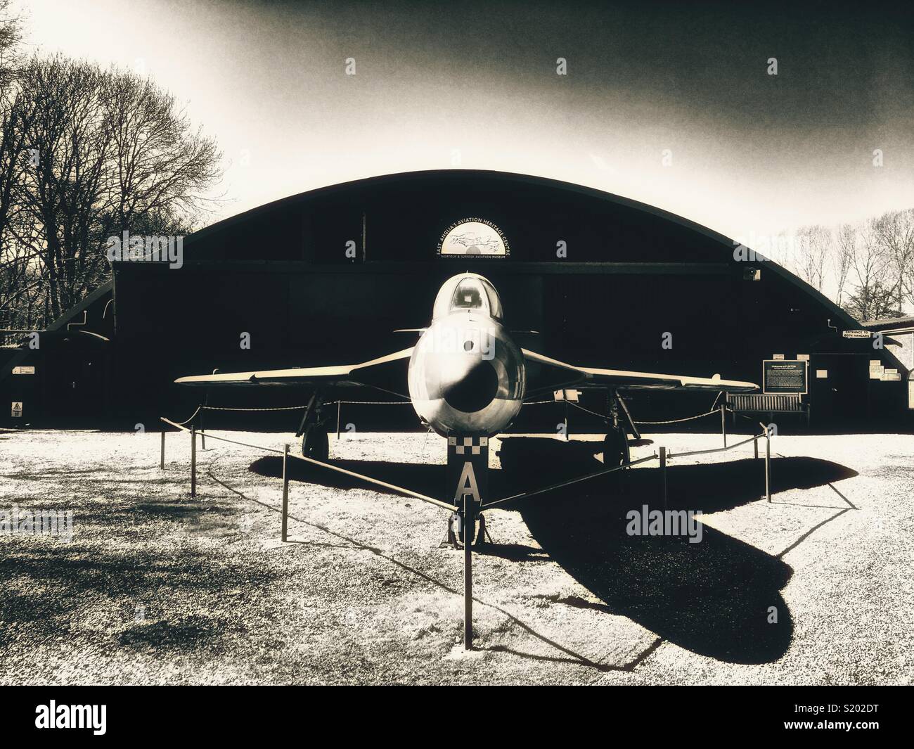 Aviation museum - Smartphone Captured Stock Image