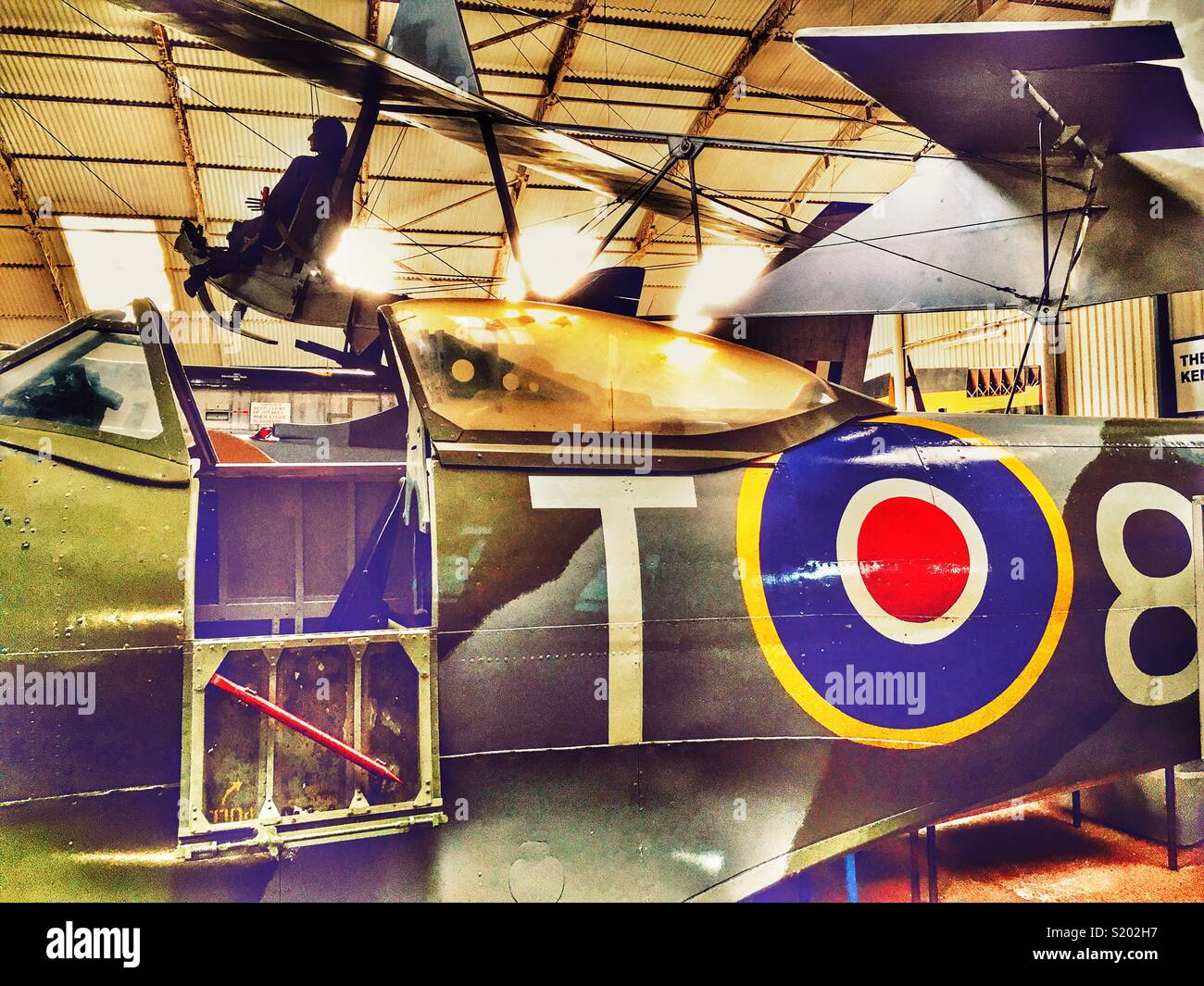 Supermarine Spitfire - Smartphone Captured Stock Image