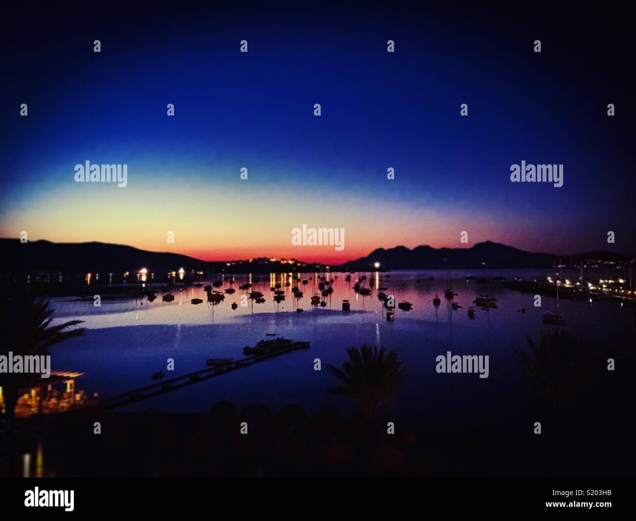 bay at Puerto de Pollensa, Mallorca, Spain Stock Photo - Alamy