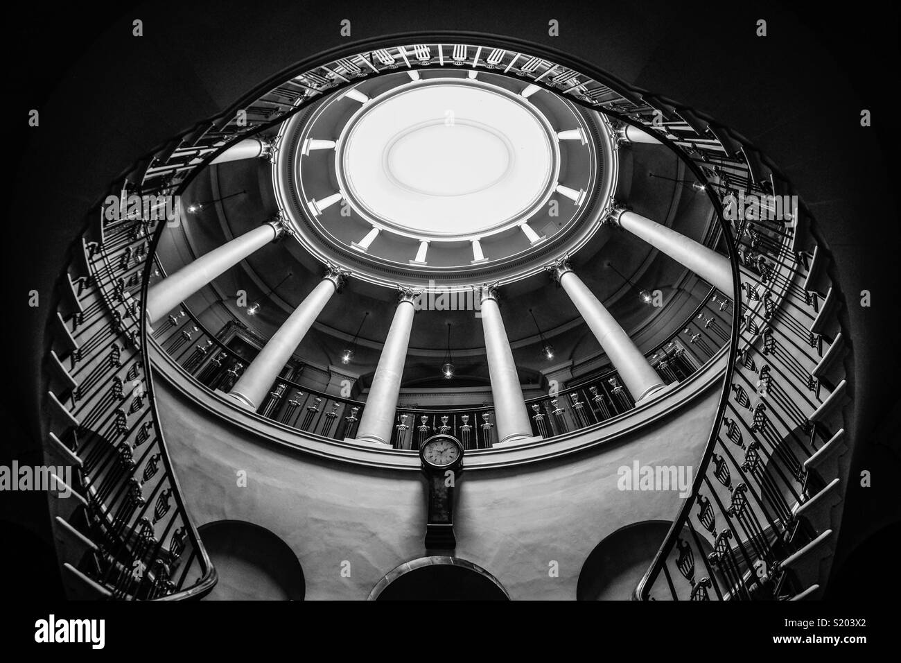 Inside Culzean Castle, Ayrshire, Scotland. - Smartphone Captured Stock Image