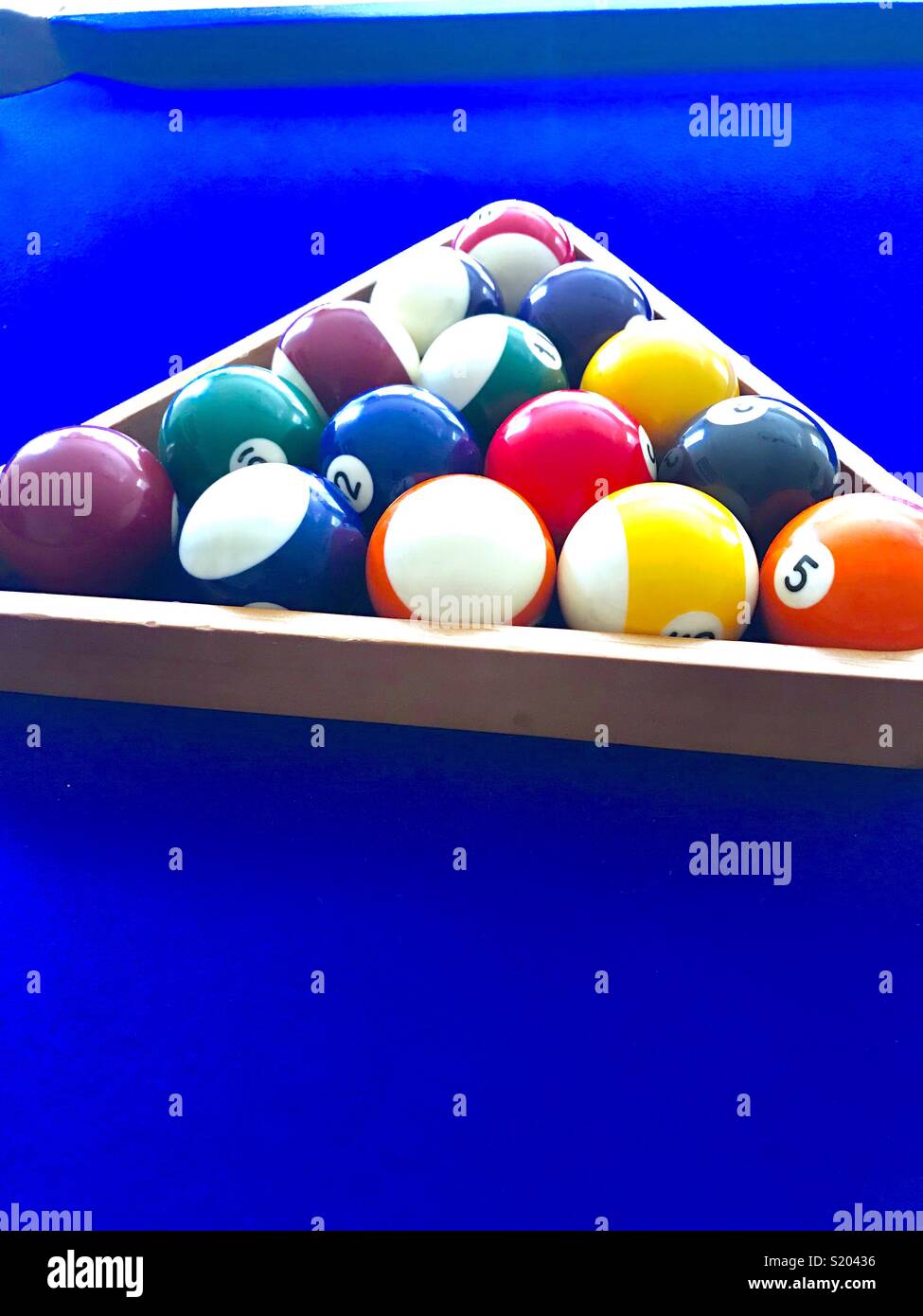 Game of pool Stock Photo Alamy