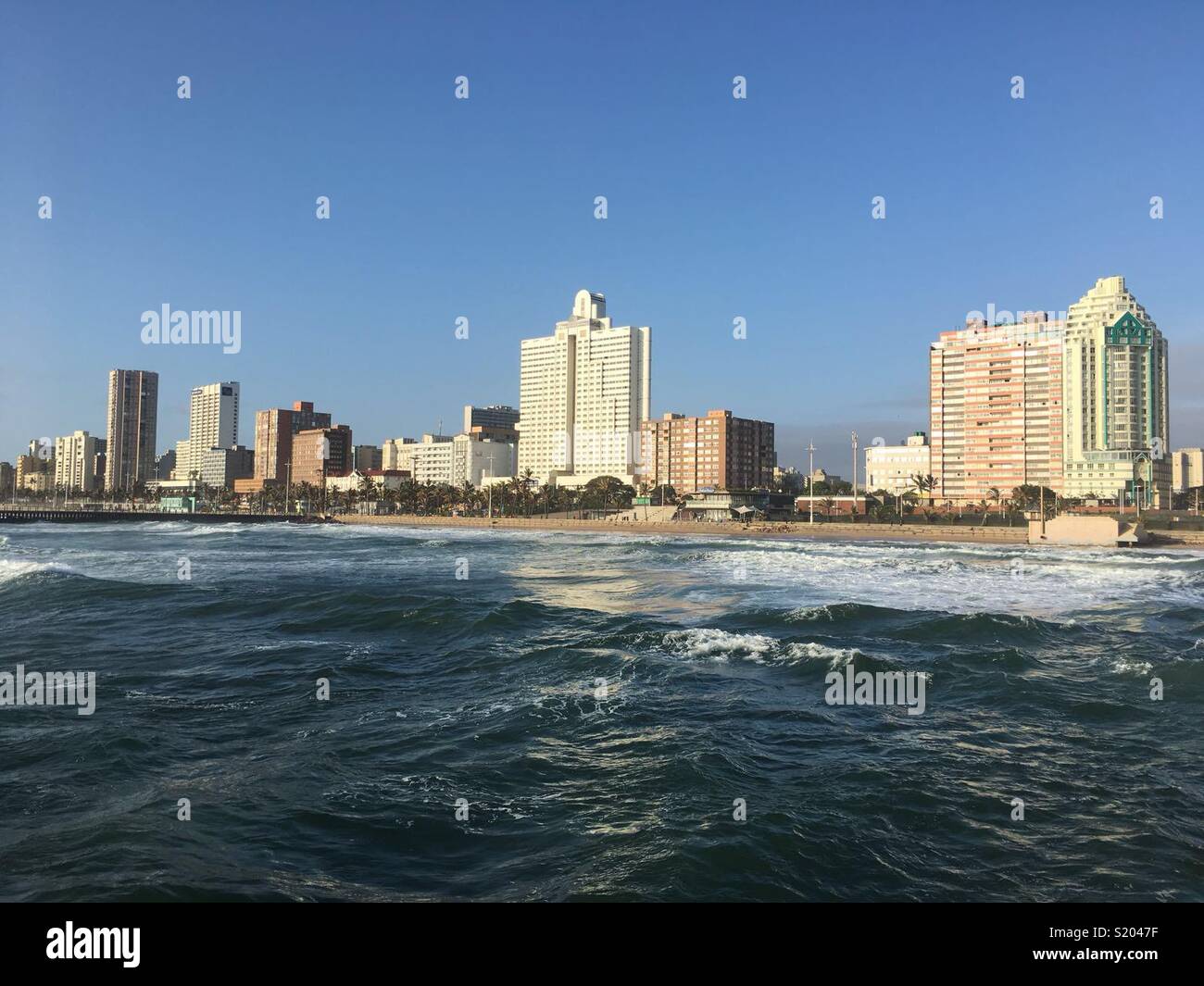 Durban Golden Mile Stock Photo Alamy