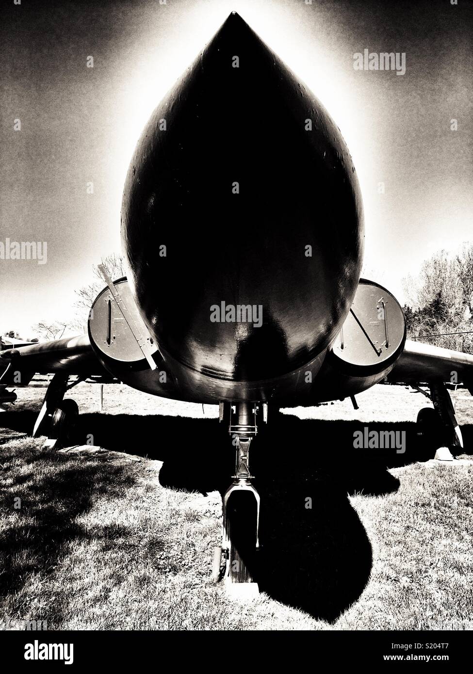 Gloster Javelin Cold War Fighter jet - Smartphone Captured Stock Image