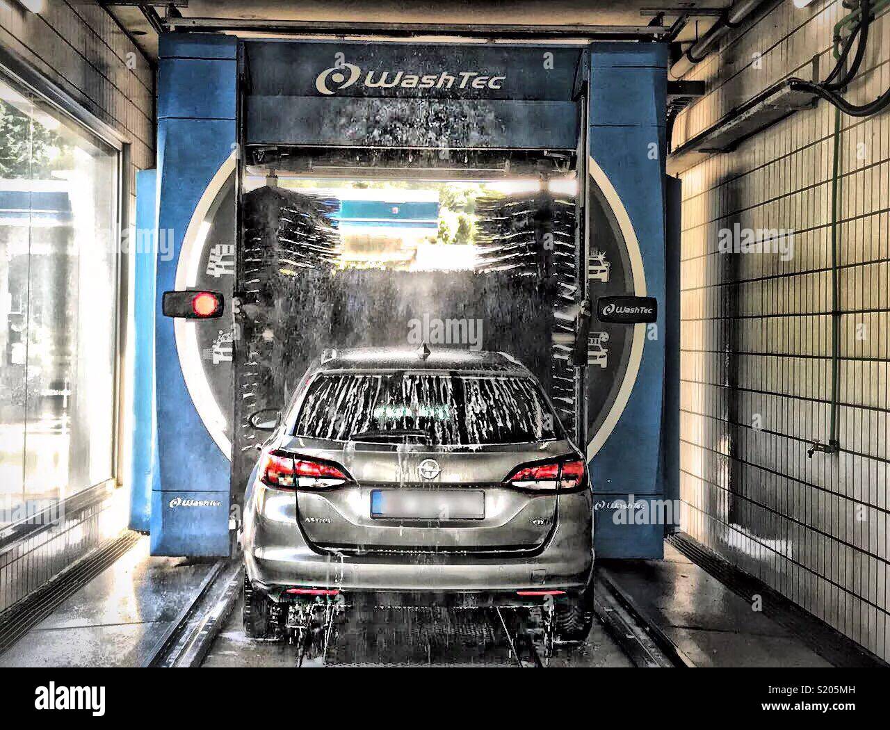 Carwash Day and more. - Smartphone Captured Stock Image