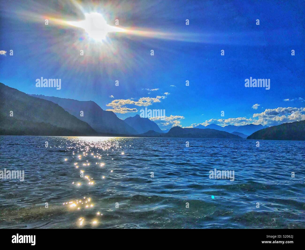 Lakes of Bariloche Stock Photo