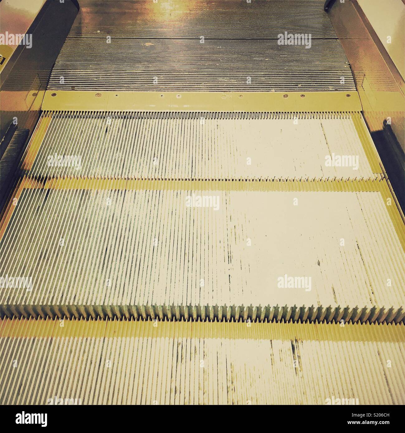 Escalator - Smartphone Captured Stock Image