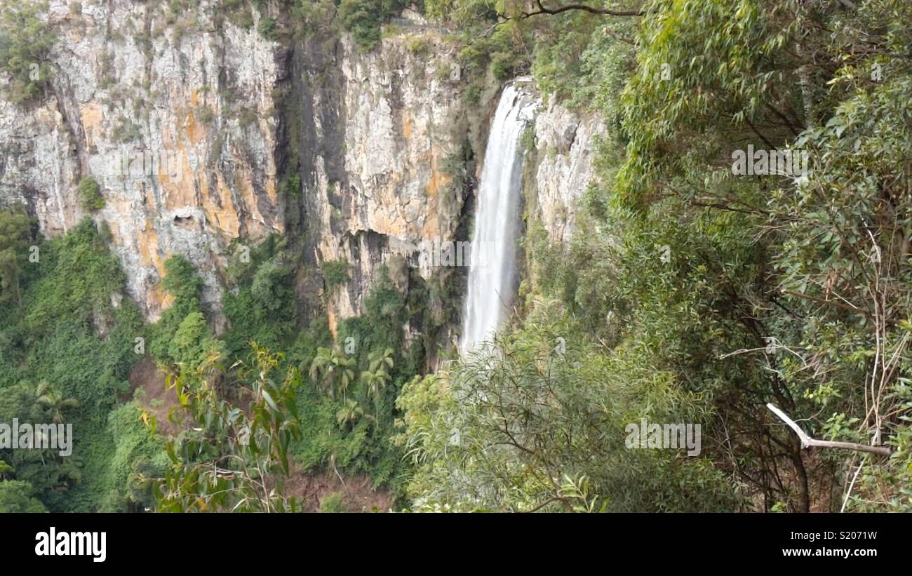 Purling Brook Falls Stock Photo