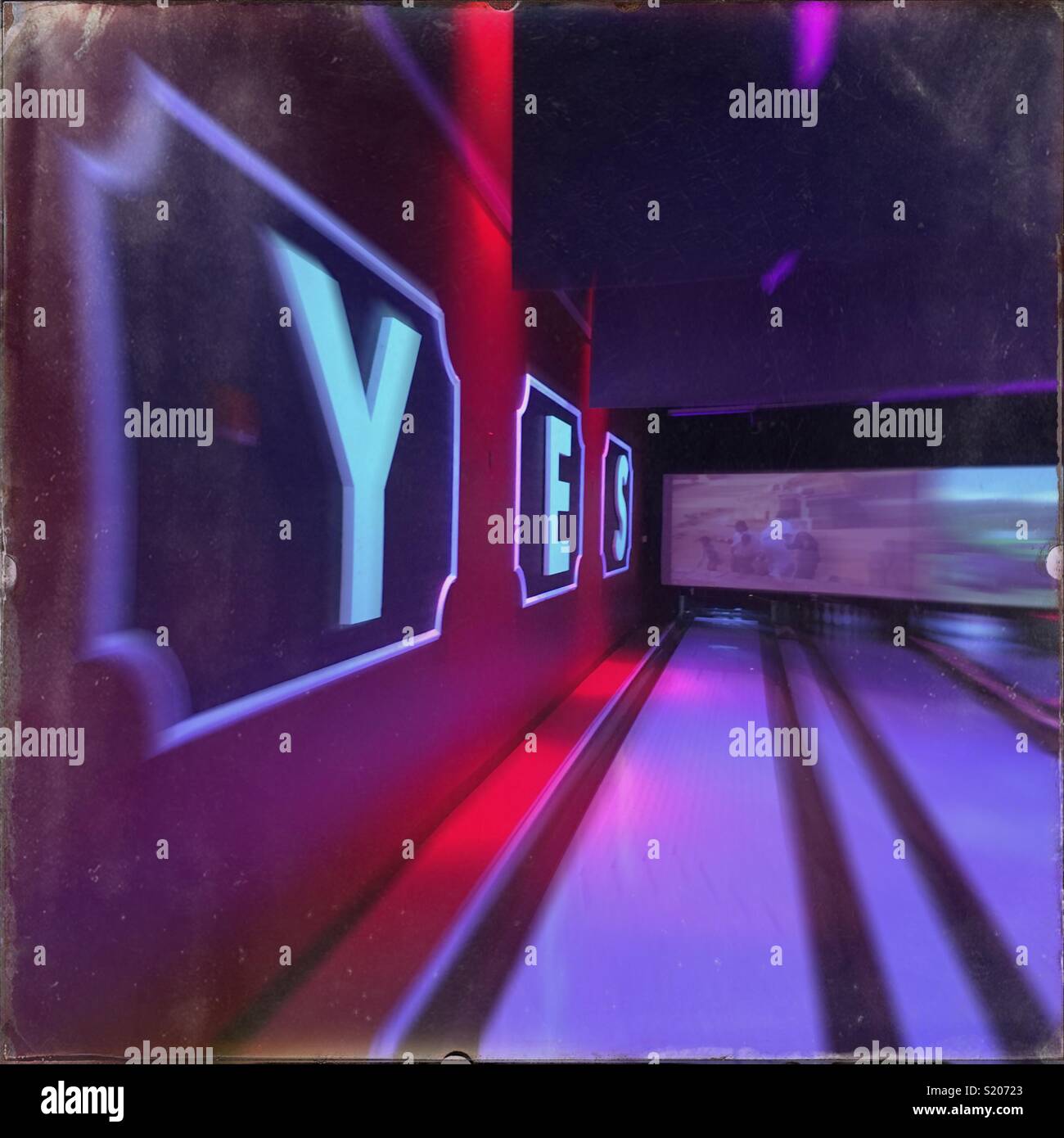 Bowling lane hires stock photography and images Alamy