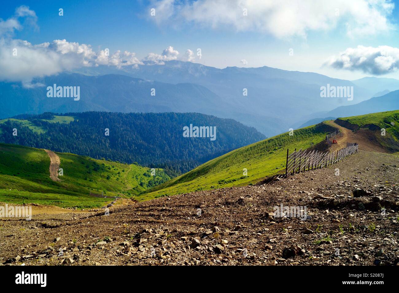 high in the mountains - Smartphone Captured Stock Image