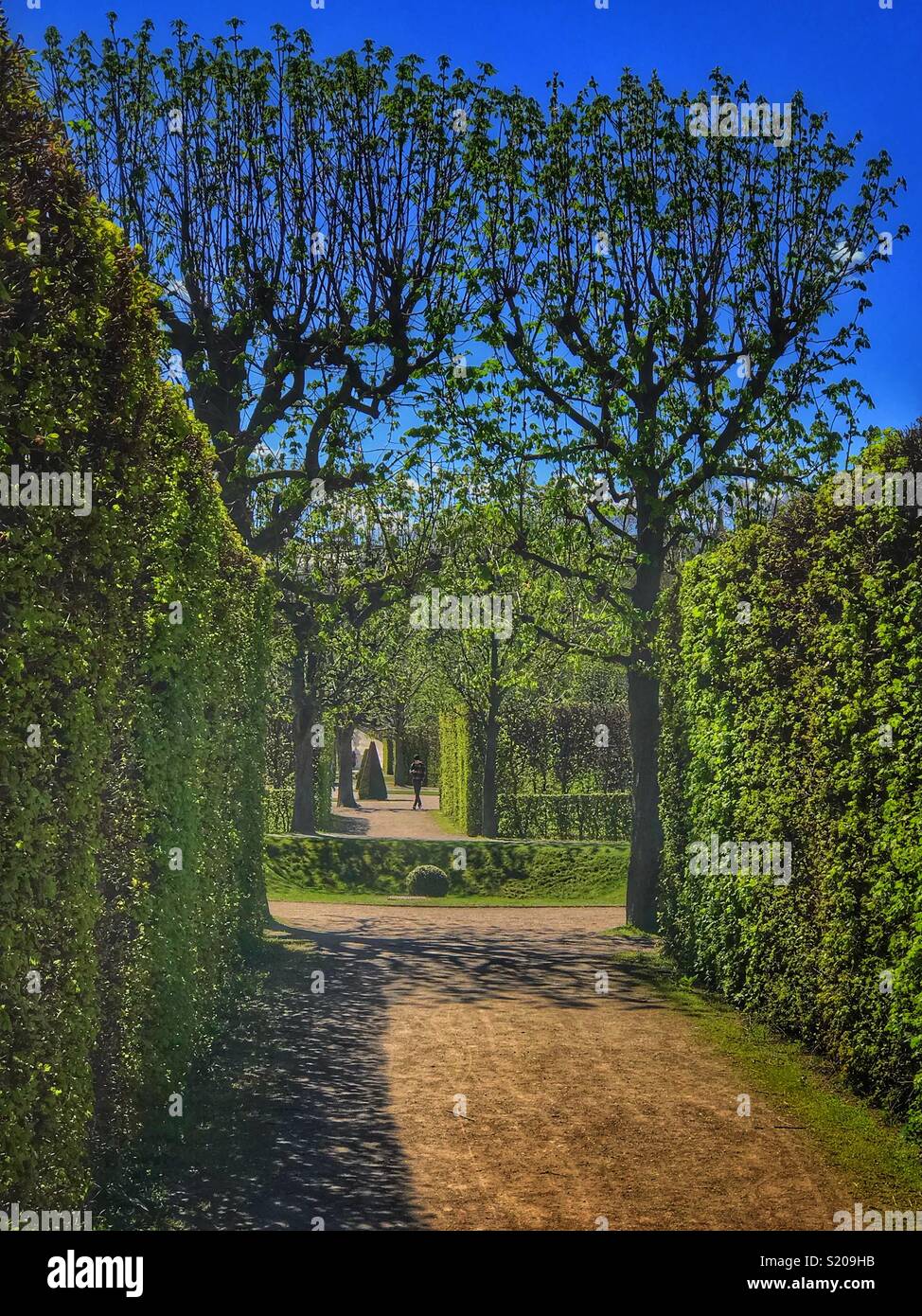 Belvedere Park Vienna Stock Photo - Alamy