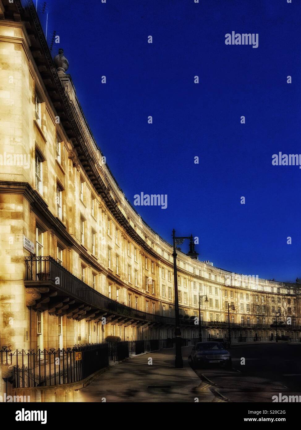 Wilton Crescent, London SW1 - Smartphone Captured Stock Image