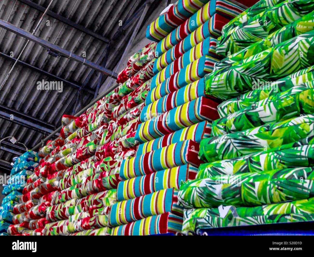 Ready for summer in home goods - Smartphone Captured Stock Image