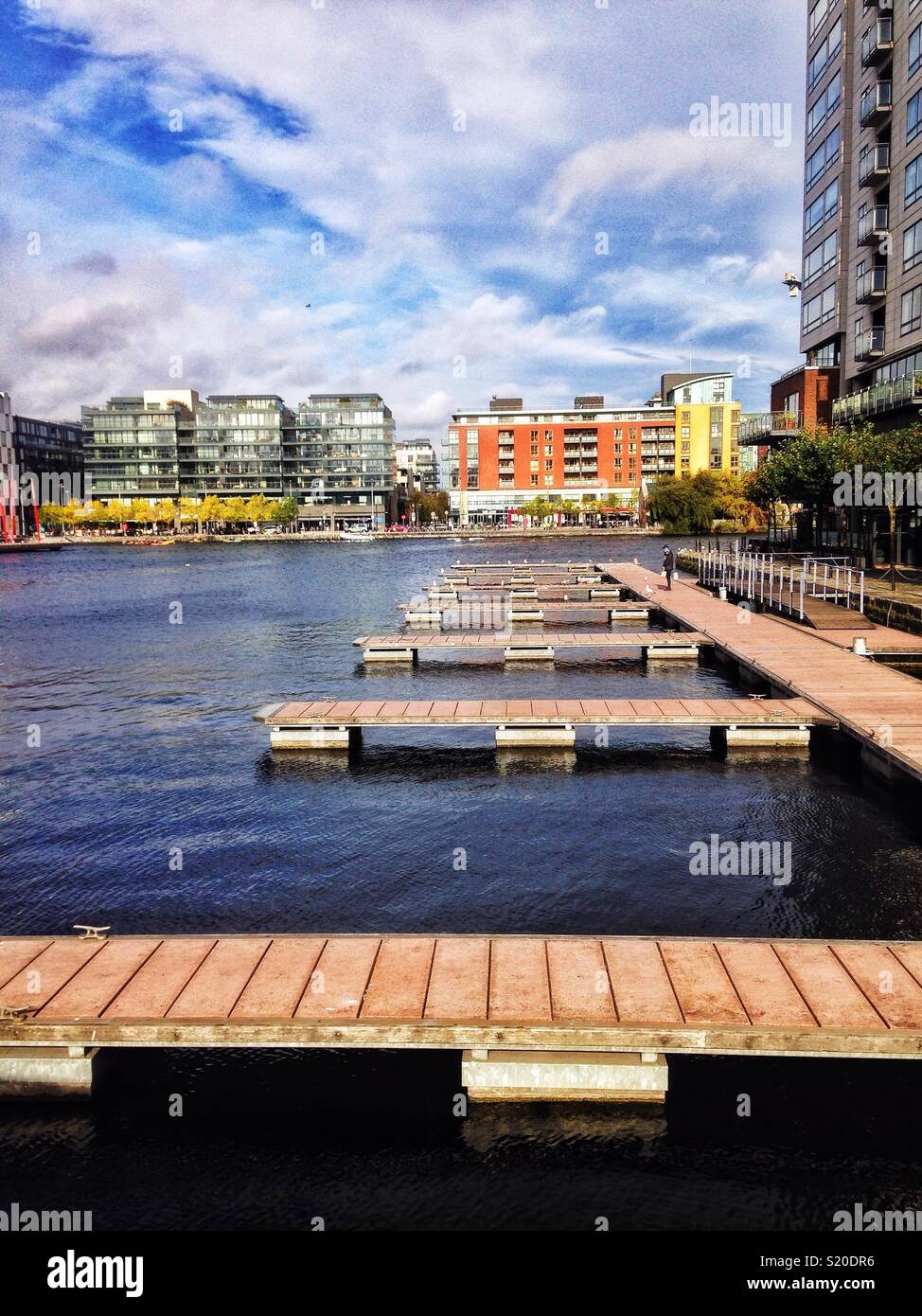Dublin grand canal Stock Photo Alamy