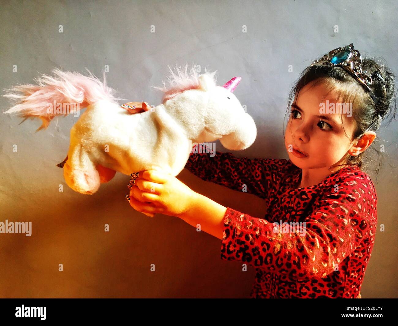 The unicorn - Smartphone Captured Stock Image