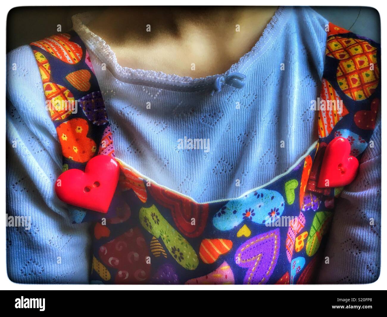 Queen of hearts - Smartphone Captured Stock Image