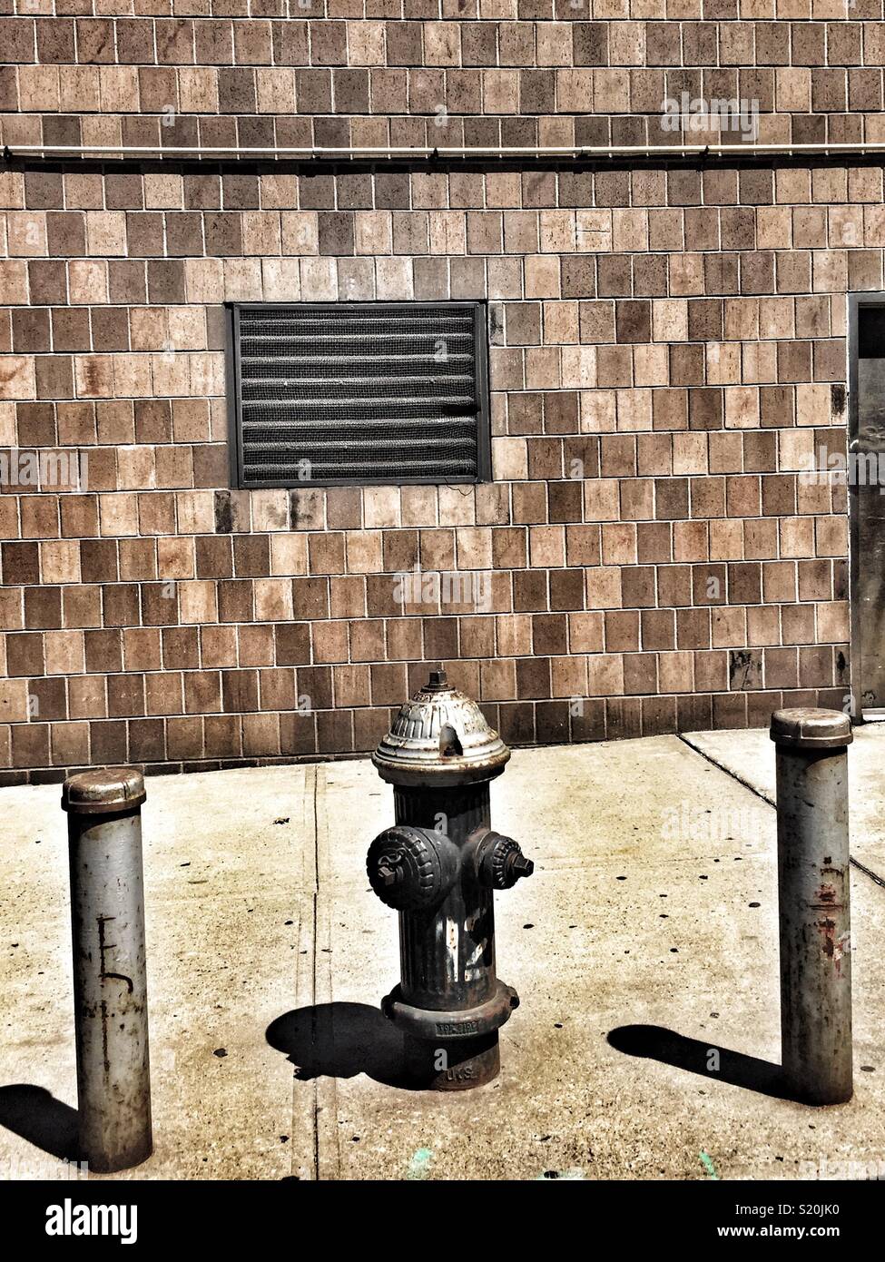 New York street still life - Smartphone Captured Stock Image