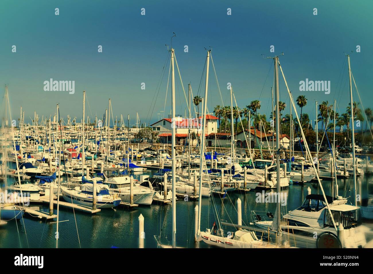San Pedro California - Smartphone Captured Stock Image