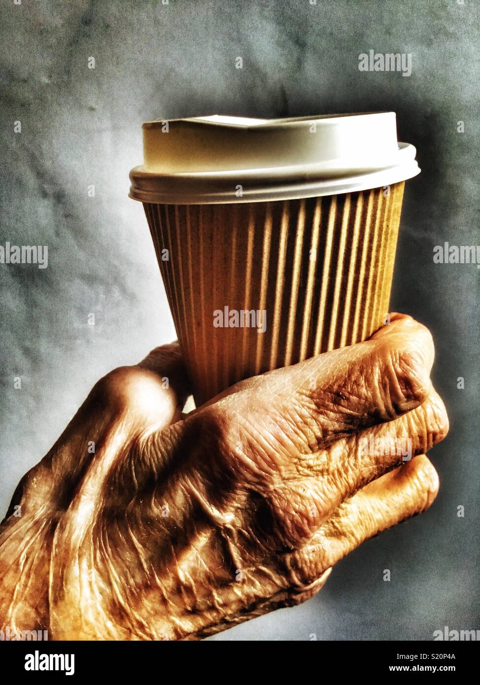 Nonrecyclable coffee cup Stock Photo Alamy