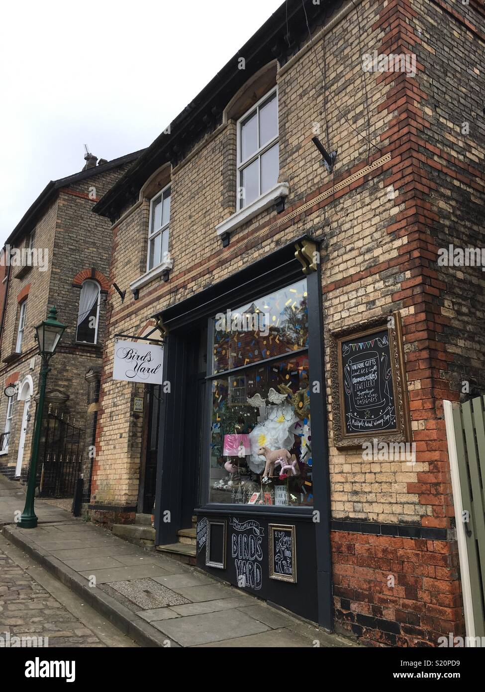 Bird’s Yard Shop, Steep Hill, Lincoln Stock Photo Alamy