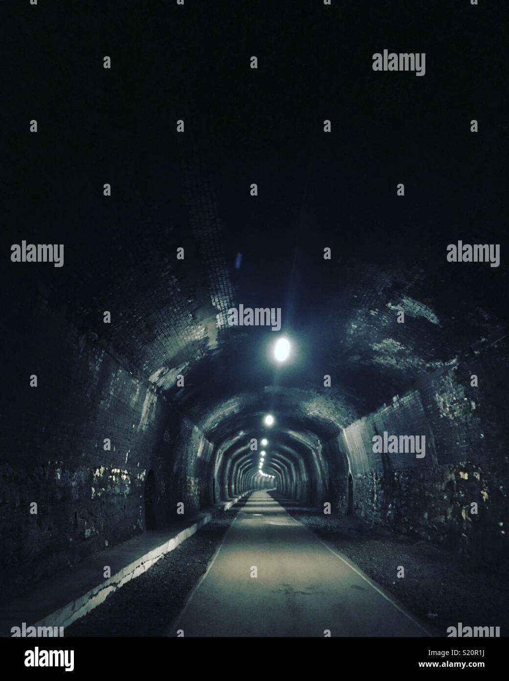 Through the tunnel Stock Photo Alamy