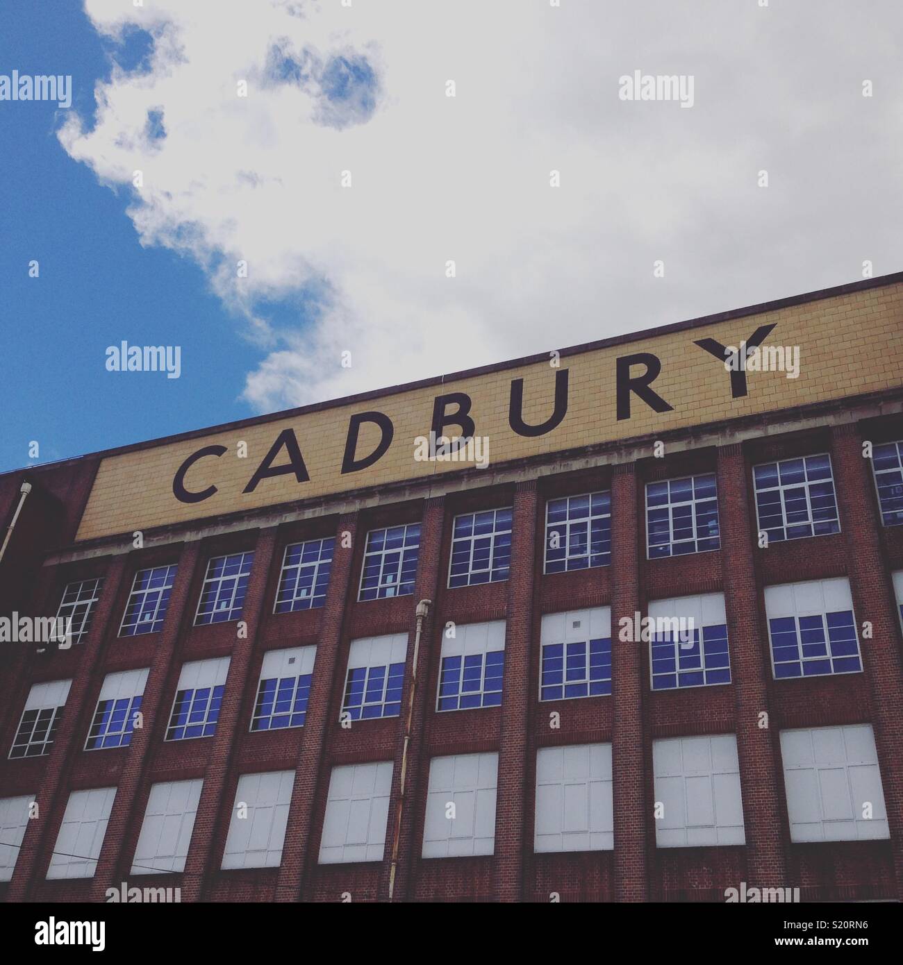 Cadbury factory. Stock Photo