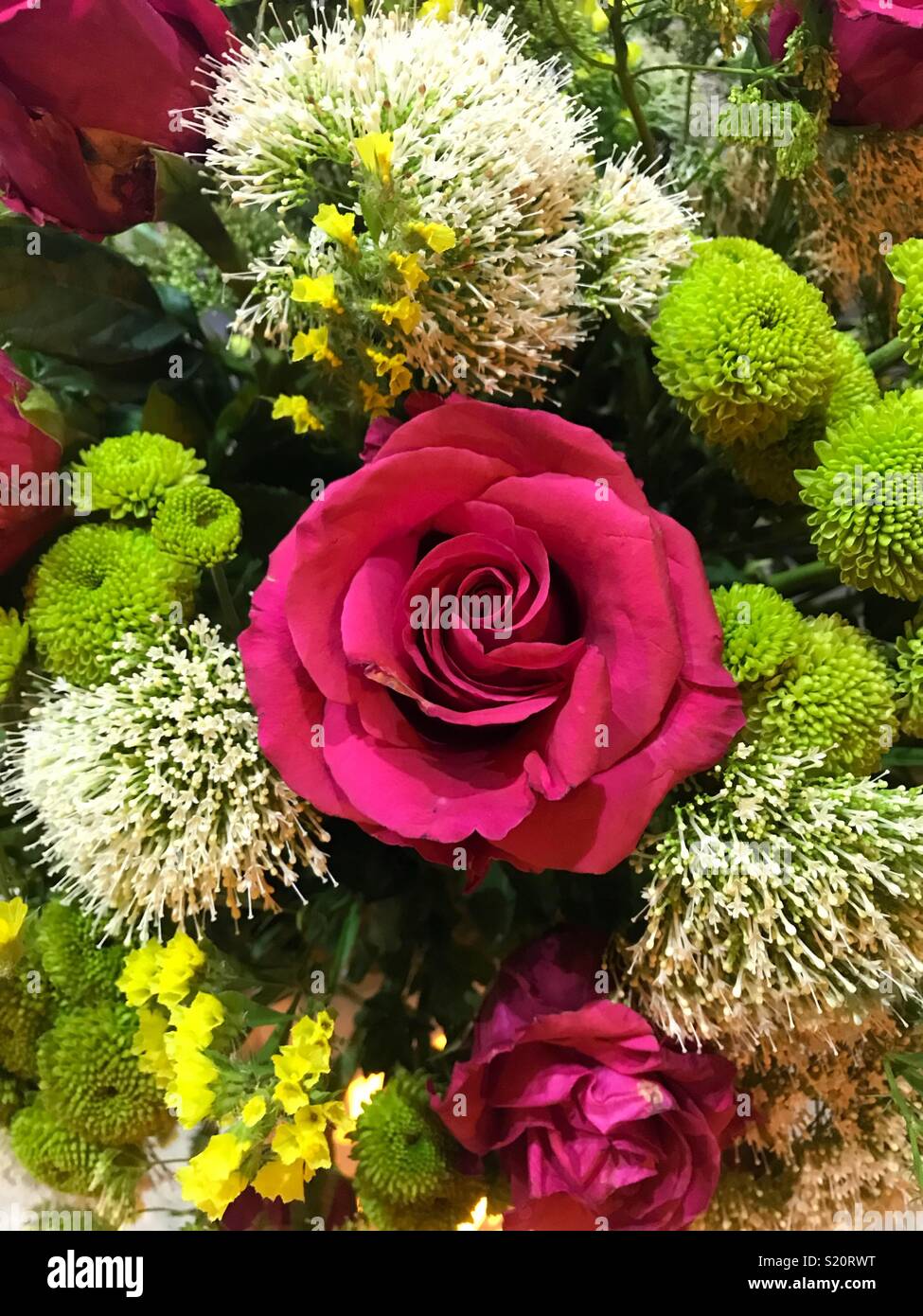Flowers arrangement Stock Photo