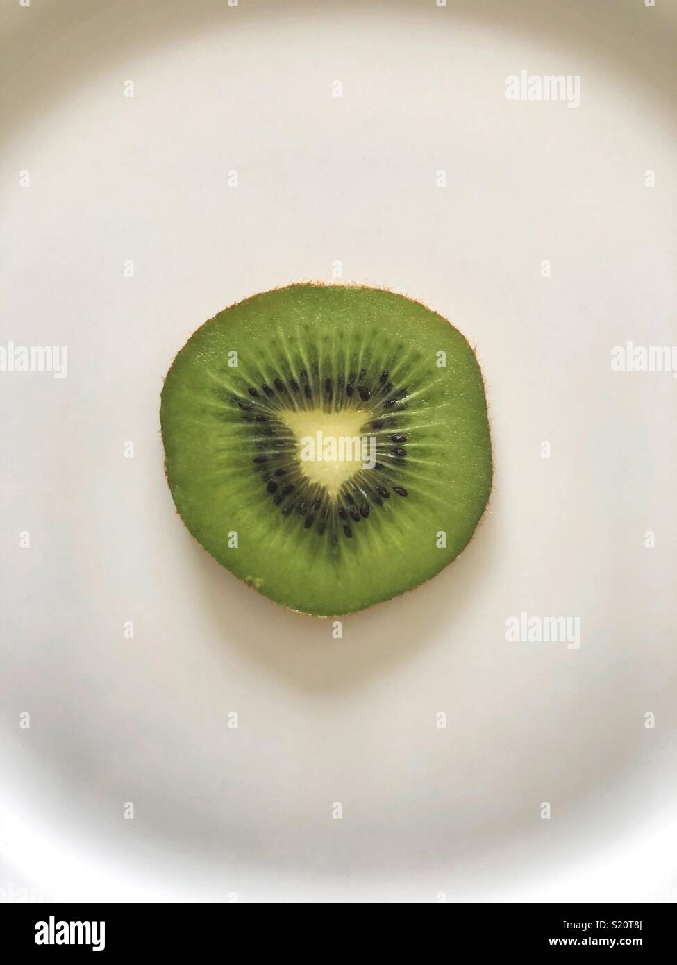 Kiwi slice - Smartphone Captured Stock Image