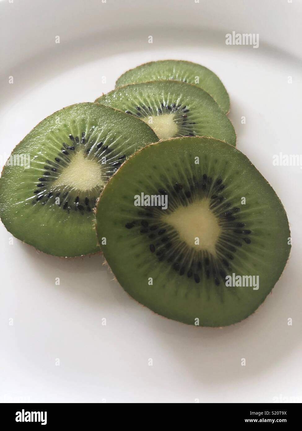 Kiwi slices - Smartphone Captured Stock Image