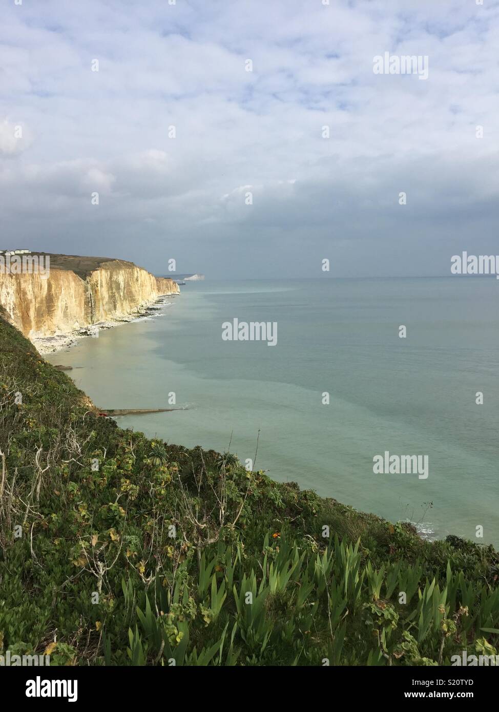 Friars Bay, Peacehaven Stock Photo Alamy