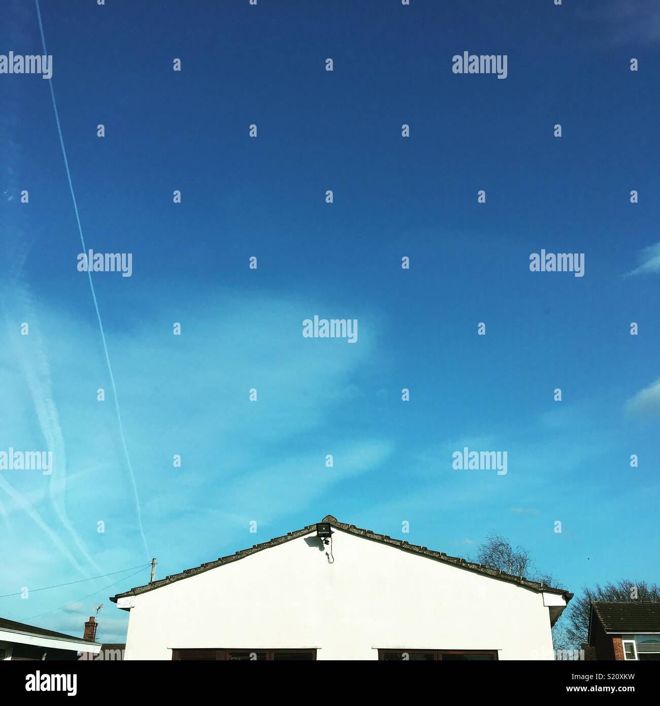 Blue sky thinking Stock Photo Alamy