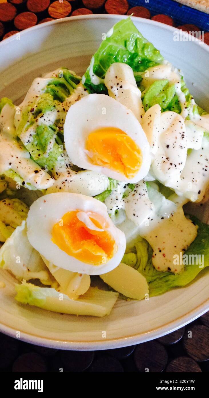 Healthy salad lunch Stock Photo - Alamy