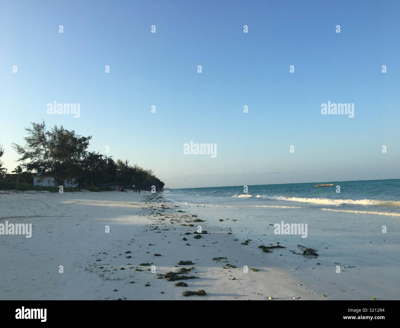 Paje Zanzibar Beach Stock Photo