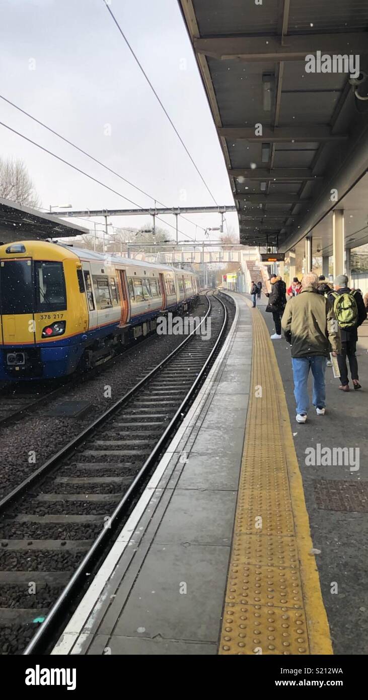 London overground Highbury and Islington station Stock Photo Alamy