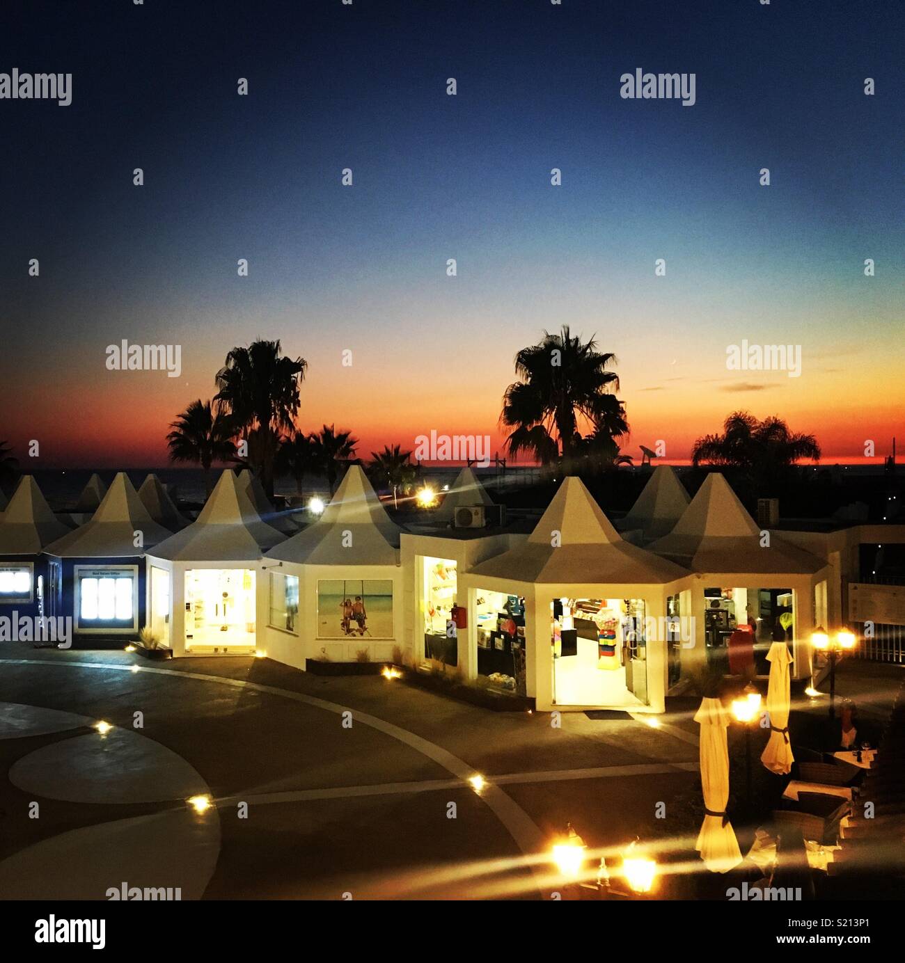 Sunset in Portugal Stock Photo Alamy