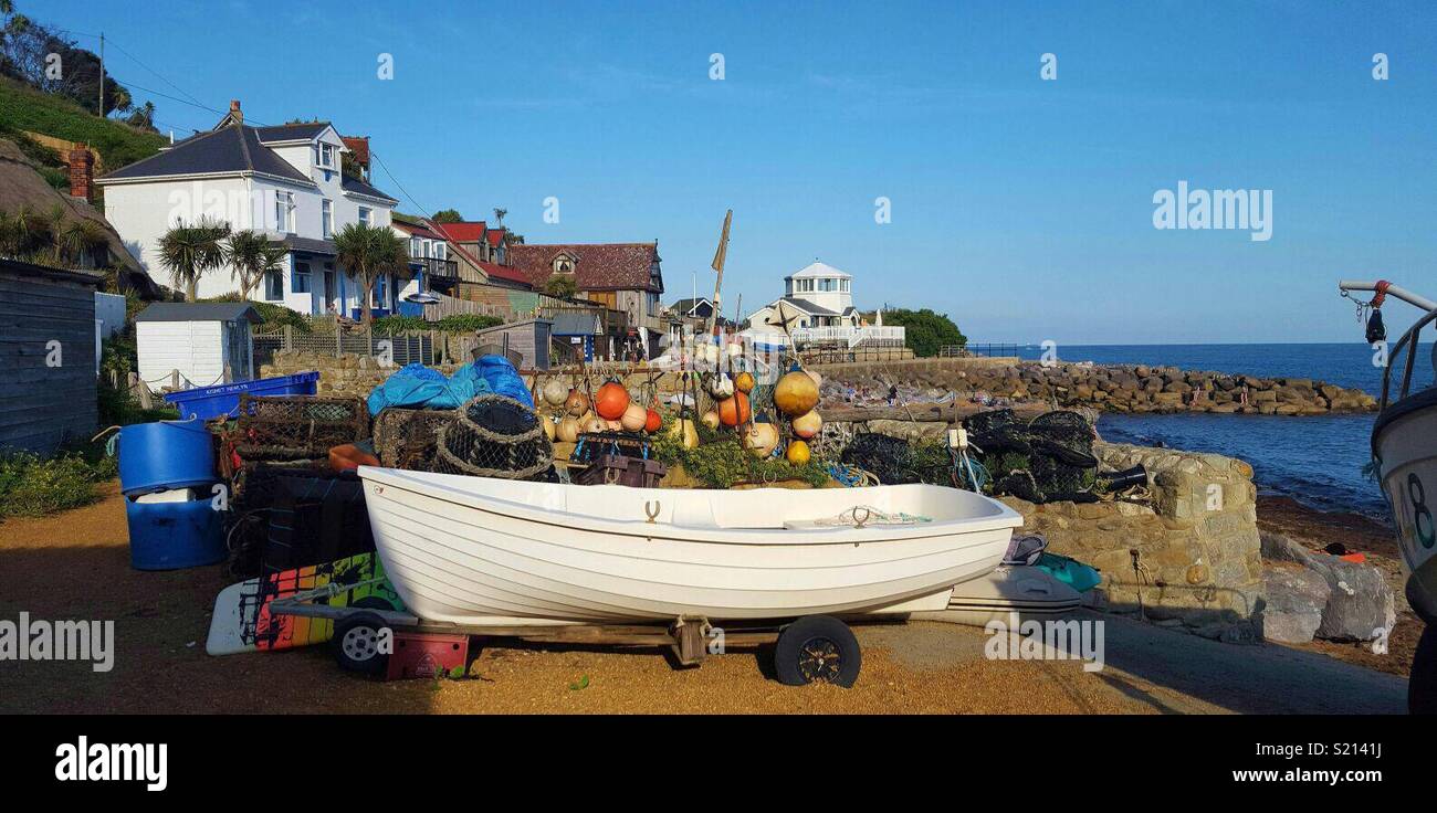 Steep Hill Cove, Nr Ventnor, Isle of Wight Stock Photo Alamy
