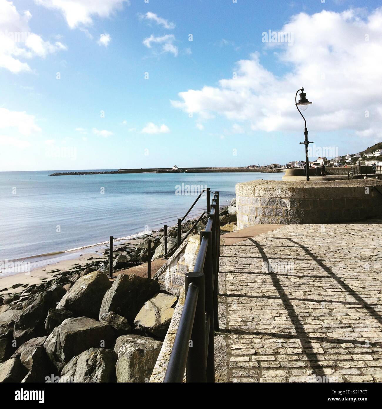 Lyme Regis beach Stock Photo Alamy