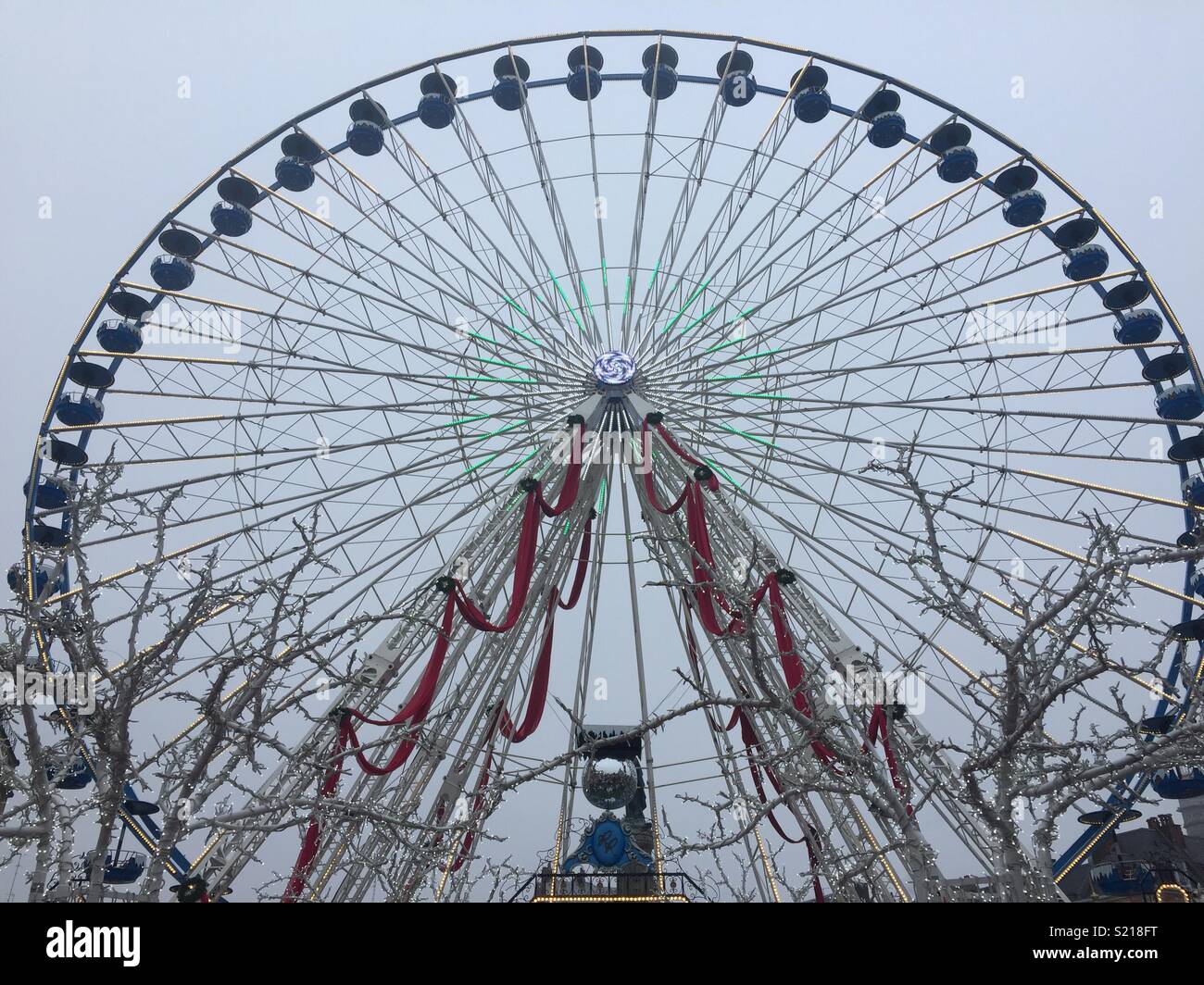 Lille Christmas market Stock Photo Alamy