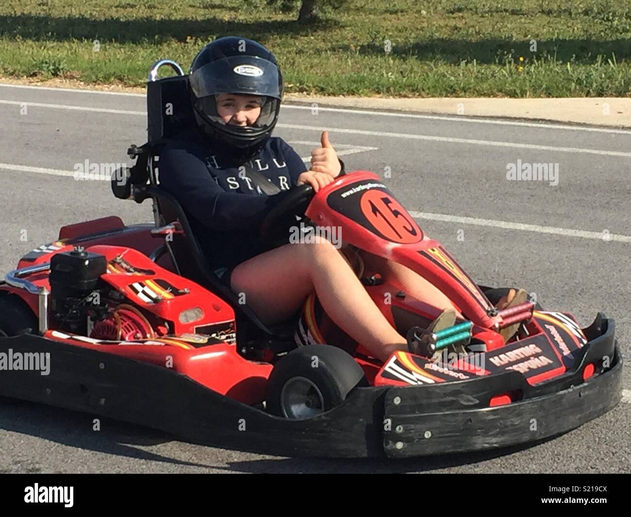 Kids Go Karting Stock Photos Kids Go Karting Stock Images Alamy
