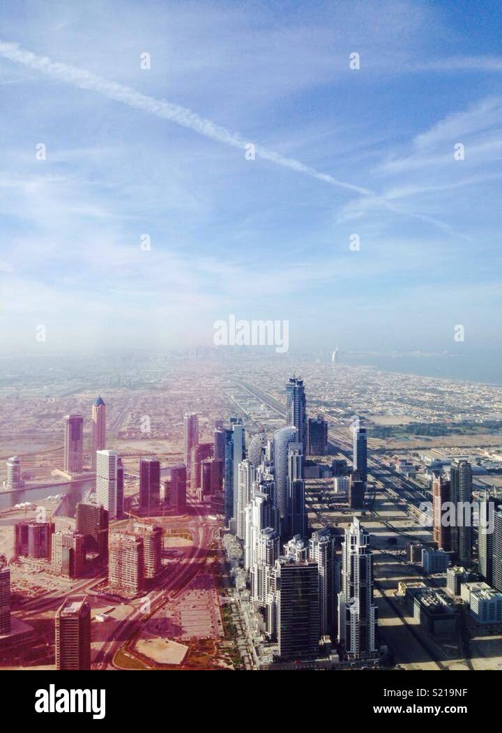 Dubai in December Stock Photo Alamy