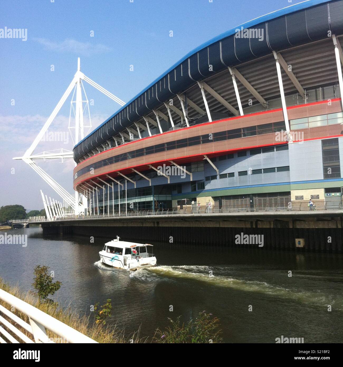 Cardiff principality stadium, wales Stock Photo