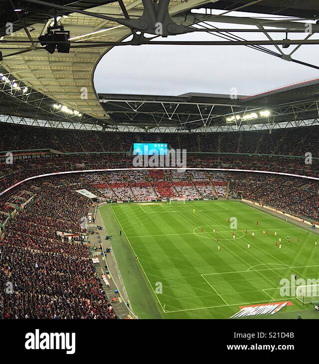 England playing at Wembley Stock Photo - Alamy