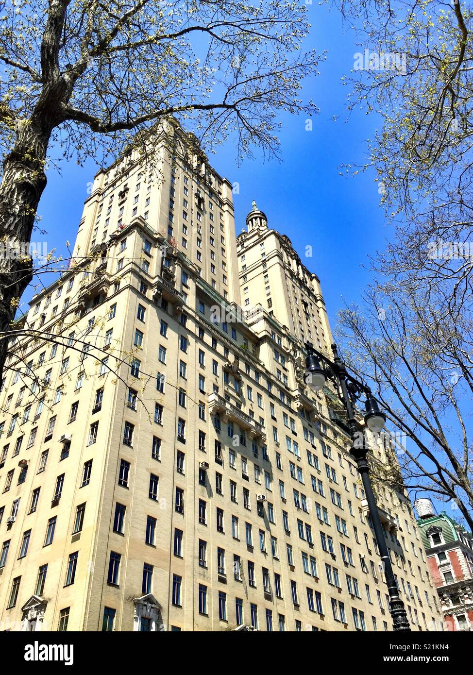 The San Remo is an exclusive coop apartment building on Central Park