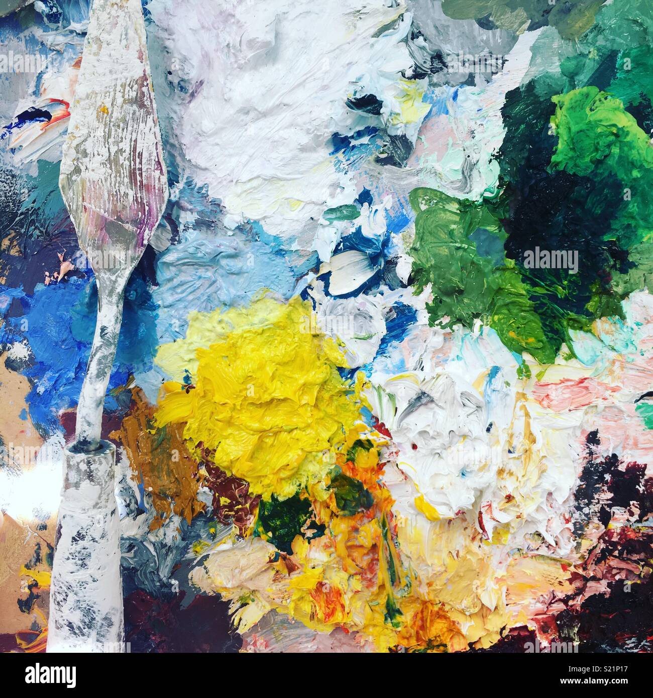 oil paint pallet