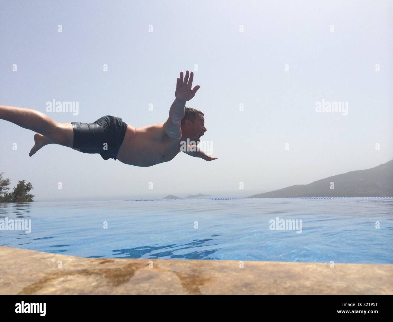 Belly Flop High Resolution Stock Photography and Images Alamy