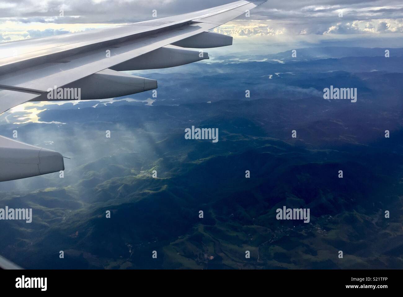 Stunning shot from up above. Stock Photo