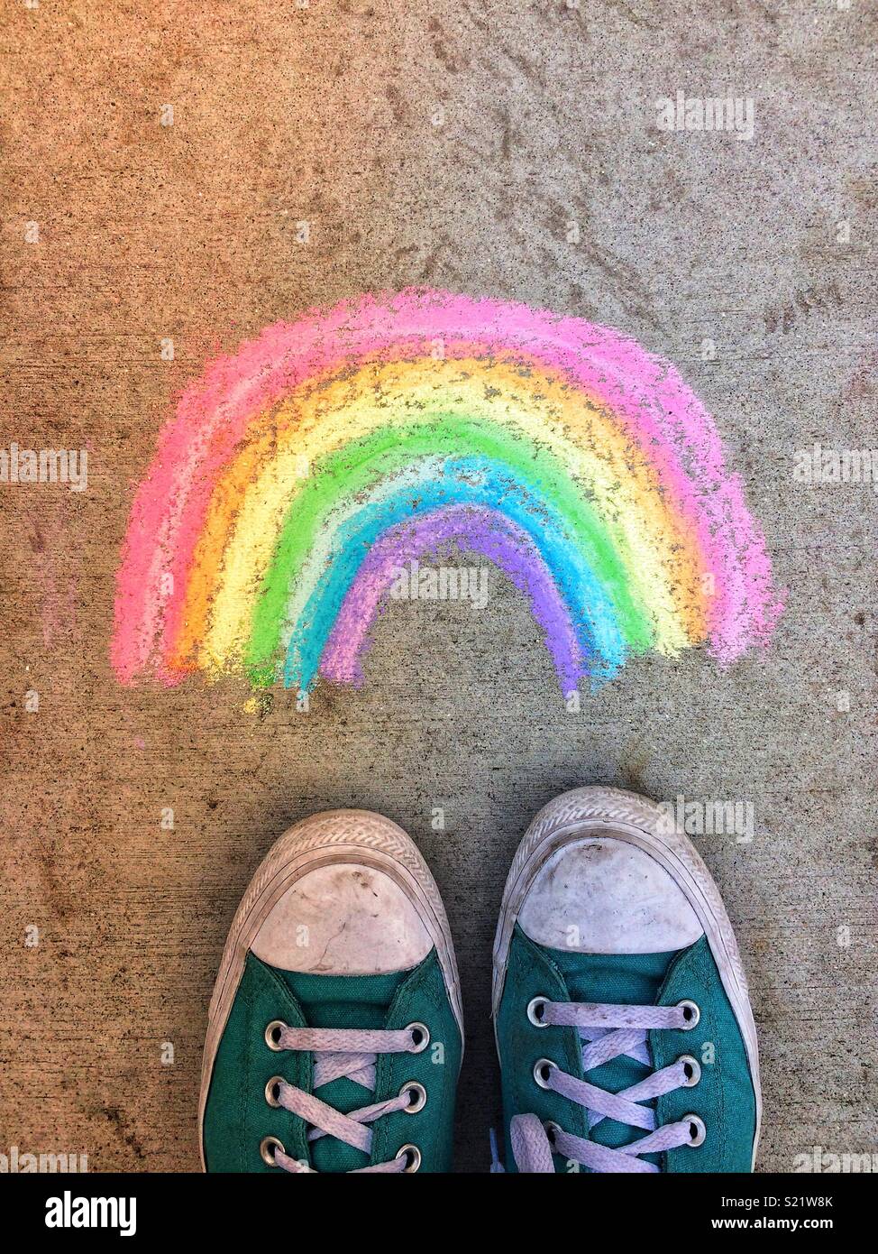 Rainbow shoes hires stock photography and images Alamy
